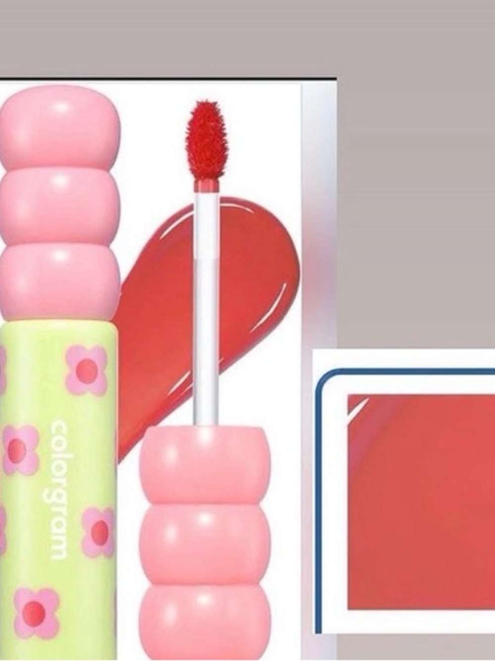 CHOOSE 1 COLORGRAM Fruity Glass Tint 02 Dewy Grapefruit
